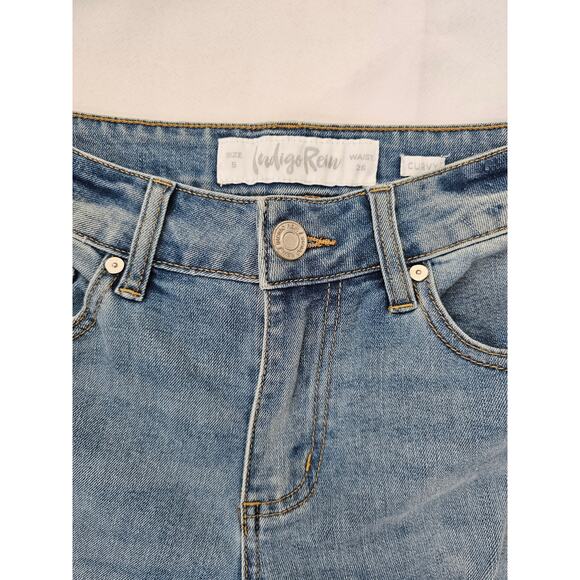 Indigo Rein Curvy Size 5 Waist 28 Blue Women's - Picture 7 of 9